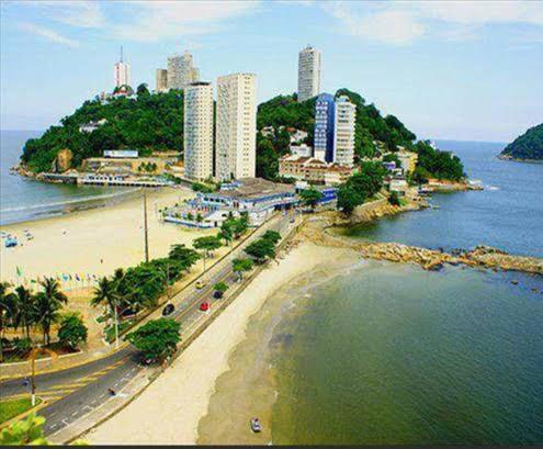 شقة Flat Em Sao Vicente Com Piscina Na Cobertura Rio Grande da Serra المظهر الخارجي الصورة